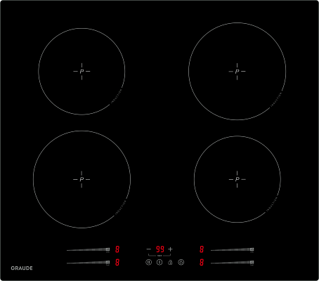 картинка Индукционная варочная панель GRAUDE IK 60.0 AS от магазина Graude