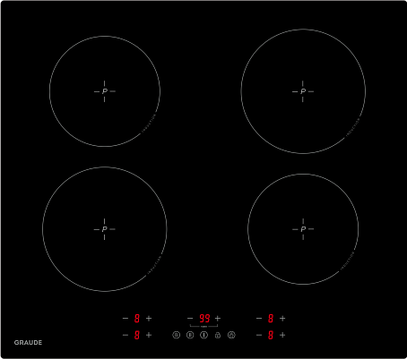 картинка Индукционная варочная панель GRAUDE PREMIUM IK 60.1 E от магазина Graude